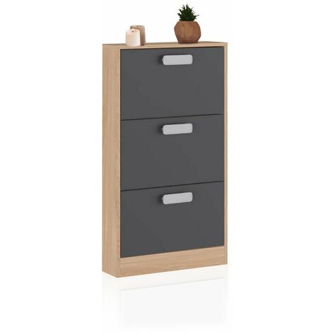 Zapatero Play Tofe - Gris Grafito (ancho) x 108,1cm (alto)