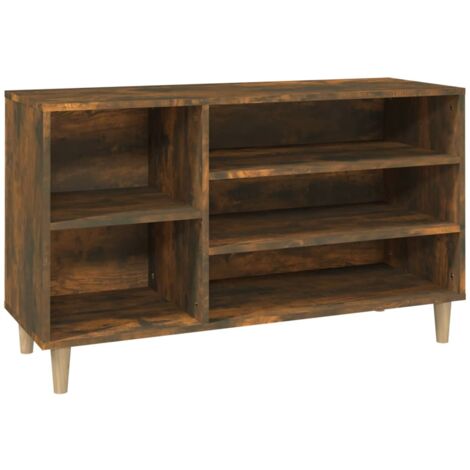 Zapatero zapatero mueble de almacenaje entrada pasillo salón 102 x 36 x 60 cm madera contrachapada marrón 020021538