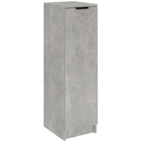 Zapatero zapatero mueble de almacenaje entrada pasillo salón 30 x 35 x 100 cm madera contrachapada gris 020021804