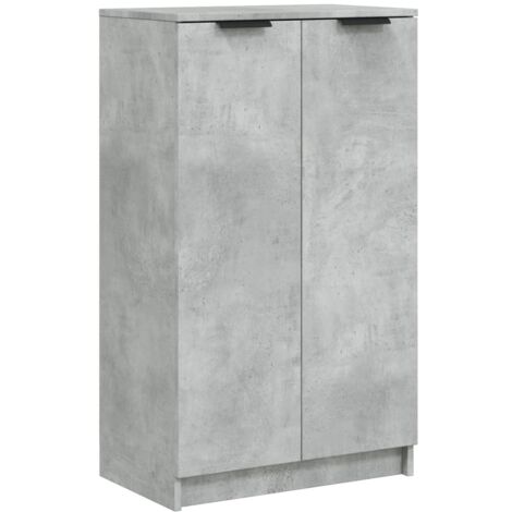 Zapatero zapatero mueble de almacenaje entrada pasillo salón 59 x 35 x 100 cm madera contrachapada gris 020021823