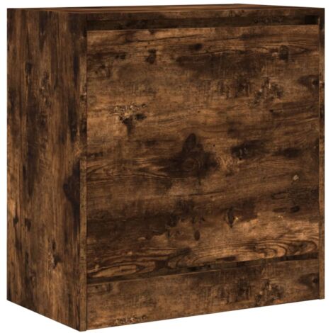 Zapatero zapatero mueble de almacenaje entrada pasillo salón 60 x 34 x 63,5 cm madera contrachapada marrón 020021573
