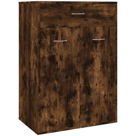 Zapatero zapatero mueble de almacenaje entrada pasillo salón 60 x 35 x 84 cm madera contrachapada marrón 020021575