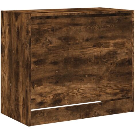Zapatero zapatero mueble de almacenaje entrada pasillo salón 80 x 42 x 69 cm madera contrachapada marrón 020021598