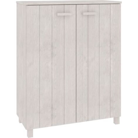 Zapatero zapatero mueble de almacenaje entrada pasillo salón 85 x 40 x 108 cm madera de pino blanco 020021861