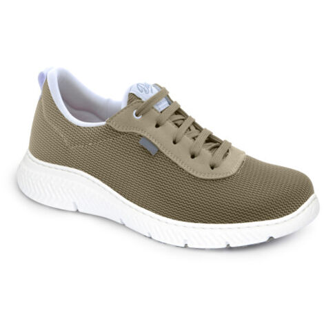 Zapatilla con cierre de cordones SEUL 47 Beige