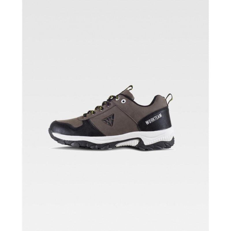 

Zapatilla tipo trecking con cordones resistente al deslizamiento WORKTEAM P4010 | 46 - Marrón+Negro