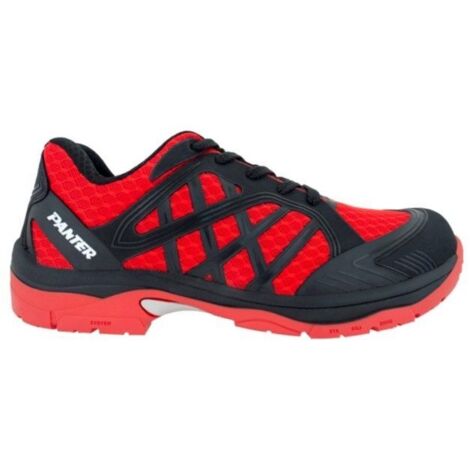Zapatilla seguridad PANTER S1P Argos rojo