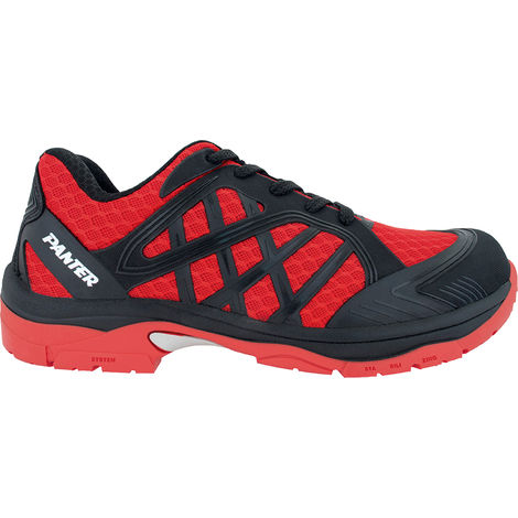 Zapatilla seguridad PANTER S1P Argos rojo