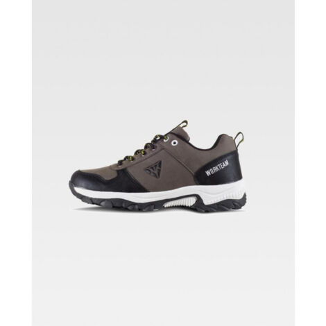 Zapatilla tipo trecking con cordones resistente al deslizamiento WORKTEAM P4010 40 Marrón+Negro