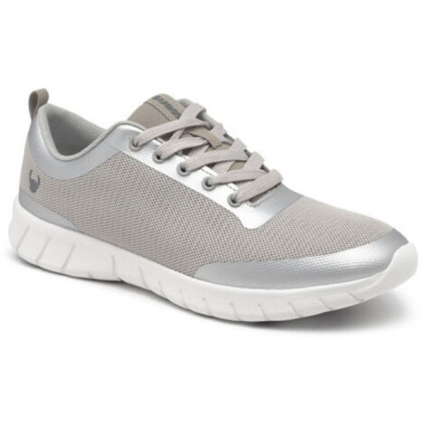 Zapatilla transpirable y ergonómica Alma Metalizado - ALMA-GOLD SUECOS 38 Plata