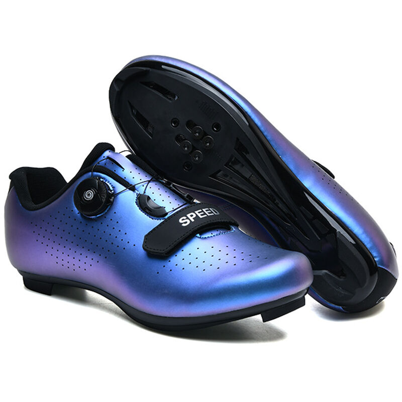 

Zapatillas de ciclismo Zapatillas de bicicleta de carretera Zapatillas de montar en bicicleta para hombres y mujeres,Morado, 45 #