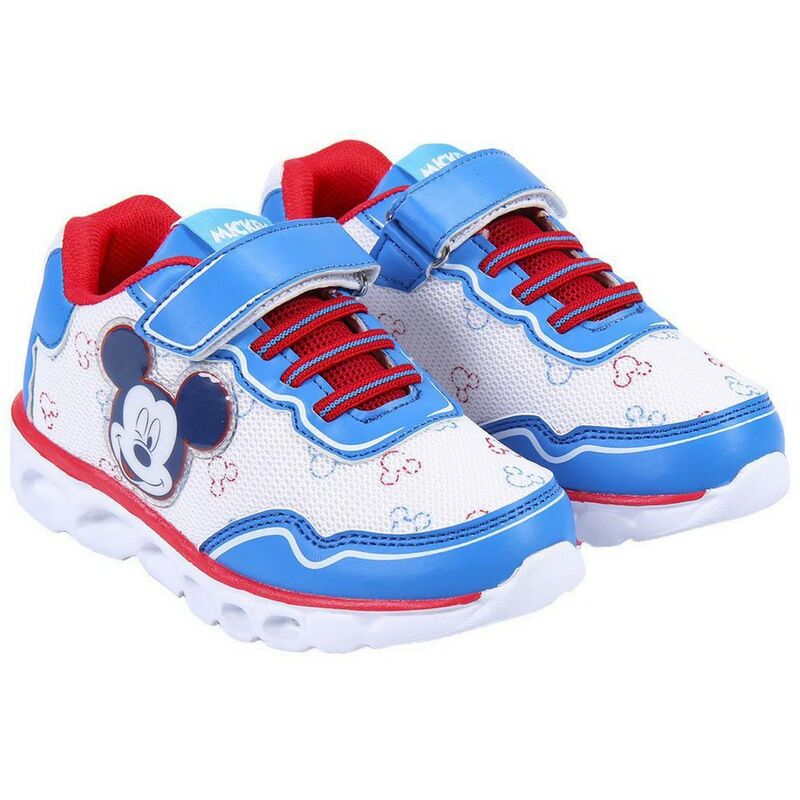 

Zapatillas Deportivas con LED Azul - Mickey Mouse