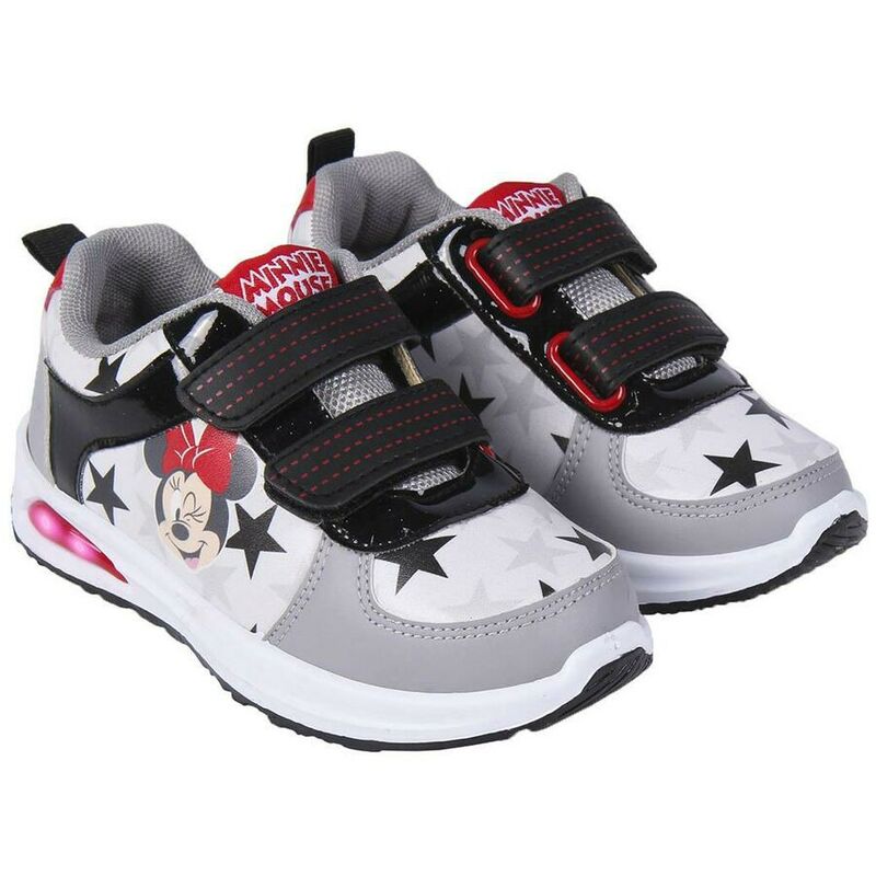 

Zapatillas Deportivas con LED Gris - Minnie Mouse