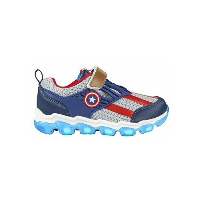 

The Avengers - Zapatillas Deportivas con LED Azul