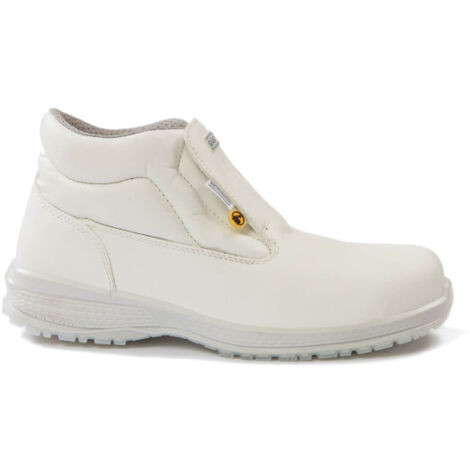 Zapato alto de seguridad color blanco sector alimentario BALTIC S2 GIASCO 35