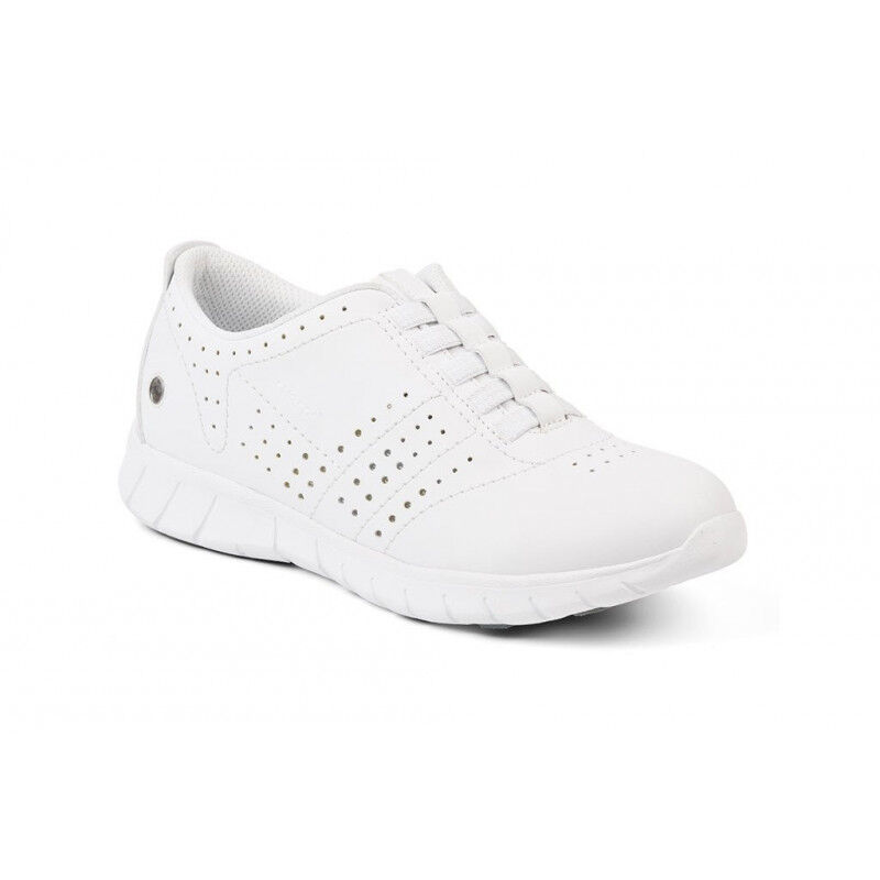

Zapato antideslizante ERIK con ajuste elástico | Blanco - 41 - Suecos