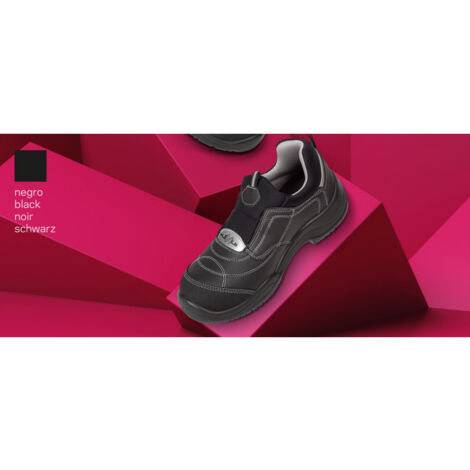 Zapato con puntera, plantilla antiperforación y antibacterias DIAN FLEXILE