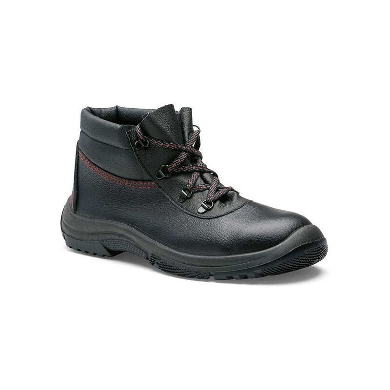 S 24 Bossi Industrie - Zapato alta velocidad S3 Piel crust peinada Negro S24 S.47 - 6372 S.47