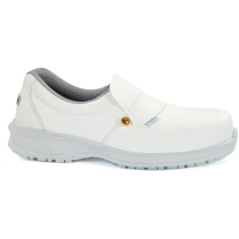 Zapato de protección color blanco hostelería y restauración POLO S2 GIASCO 43