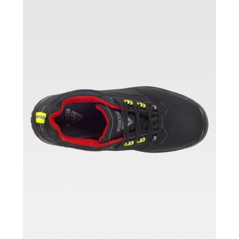 

Zapato de protección de piel de nobuk con cordones S3 SRC WORKTEAM P2902 | 38