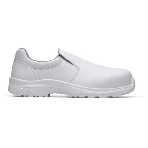 Zapato de seguridad anti deslizamiento ESD Composite Toe resistente al aceite de combustible SFC PRO CATANIA SHOES FOR CREWS 44 Blanco