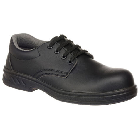 Zapato de seguridad con cordones, cuello acolchado Laced S2 FW80 37 Negro