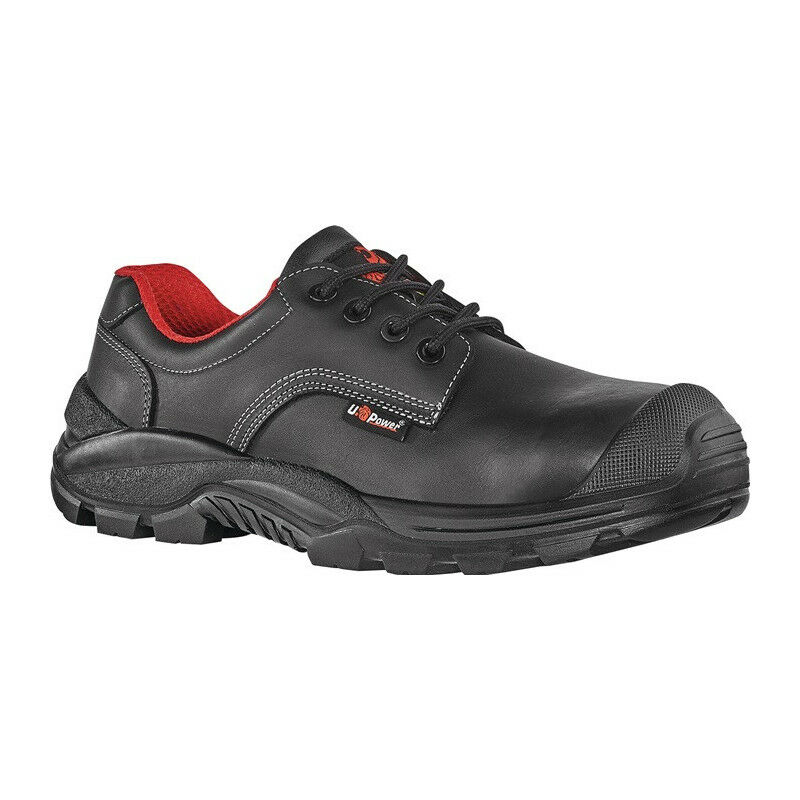 

Zapato de seguridad Curly talla 47 piel negra S3 SRC ESD EN20345 U.POWER