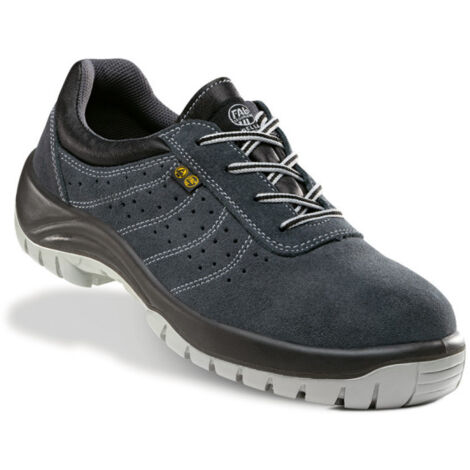Zapato de seguridad de piel serraje IR20 S1+SRC+CI+P EN 20345 FAL SELLA 48