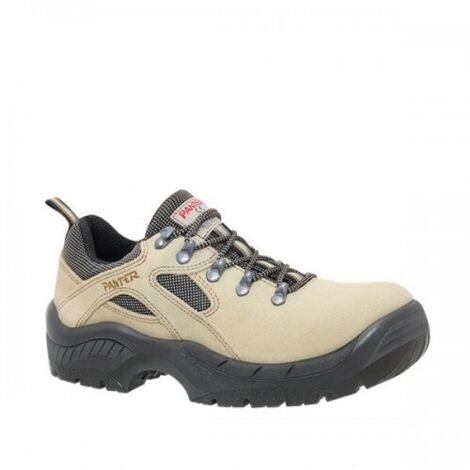 Zapato de Seguridad PANTER GRAFITO PLUS BEIGE S1P Nº41