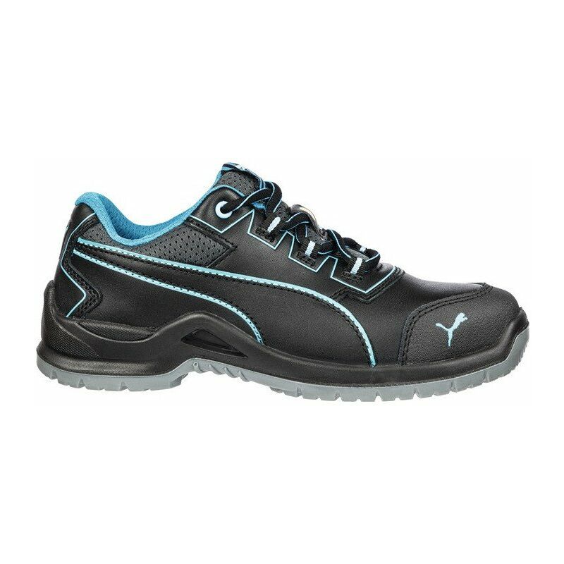 

Puma - Zapato de seguridad para mujer Niobe Blue Wns Low Talla 40 piel negro / azul