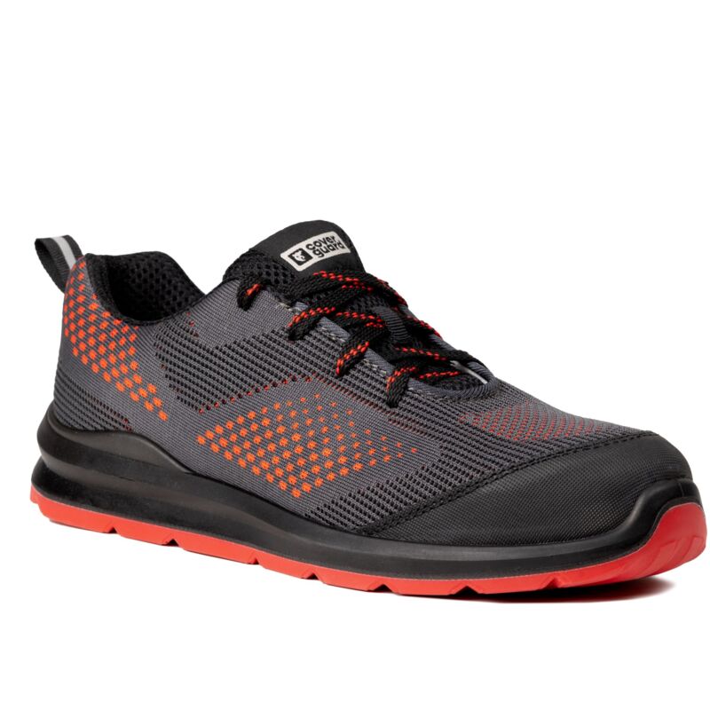 Coverguard - Zapatos de seguridad rojos milerite s1 t 42