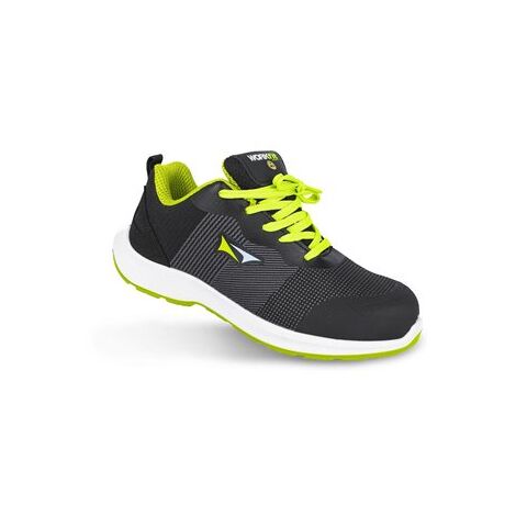 Zapato de seguridad WORKFIT "Race" (protección S3S SR) con puntera reforzada – Talla 38 color amarillo