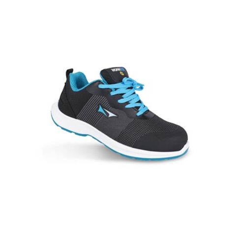 Zapato de seguridad WORKFIT "Race" (protección S3S SR) con puntera reforzada – Talla 42 color azul