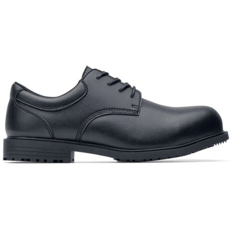 Zapato de vestir de seguridad negro antideslizante con puntera de acero CAMBRIDGE ST II EN ISO 20345 S2 FO SR SHOES FOR CREWS 45 Negro