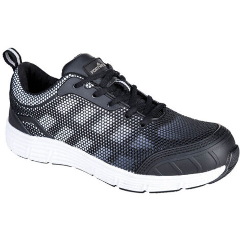 Zapato deportivo de seguridad Steelite Tove S1P FT15 43 Negro/Blanco