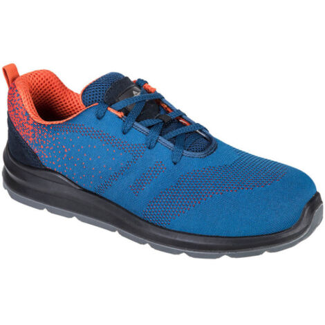 Zapato deportivo Steelite Aire Trainer S1P FT25 37 Azulina / Naranja