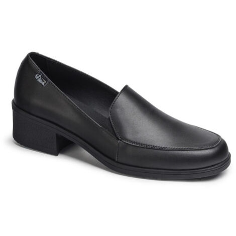 Zapato femenino de piel micro D'COVER PLUS® con cierre de elásticos laterales DIAN RELAX 41 Negro