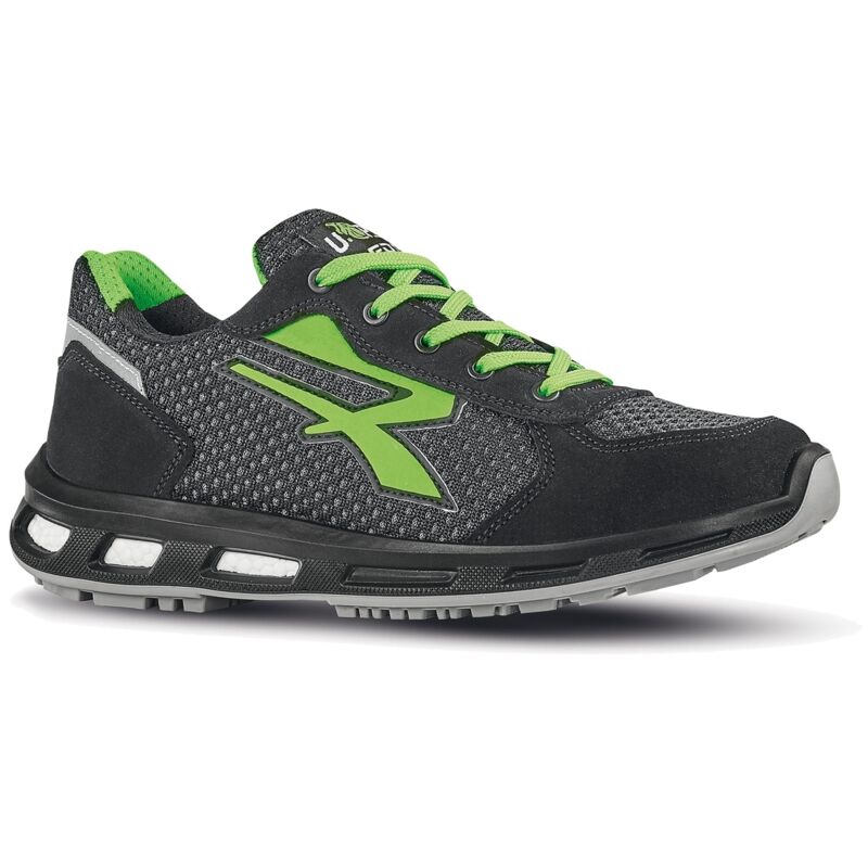 U-Power Sicherheitsschuhe Niedrig Nate 01 Fo Esd Src - Schwarz/grã¼n 42