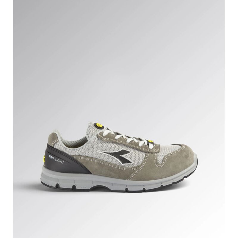 Diadora - Zapatos de seguridad Run ii Textile esd low S1P src - 43 (eu) - Gris