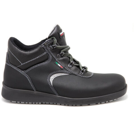 Zapato ocupacional alto LUTON O3 FO en Microwash tejido reflectante GIASCO 37