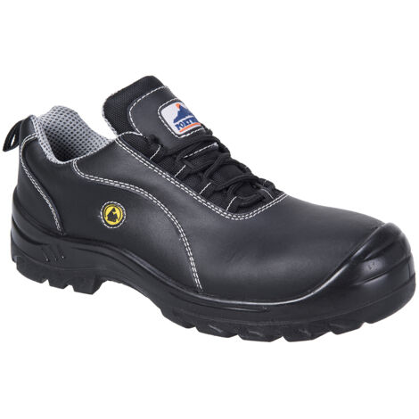 Zapato Portwest Compositelite ESD Leather Safety S1 Negro 46