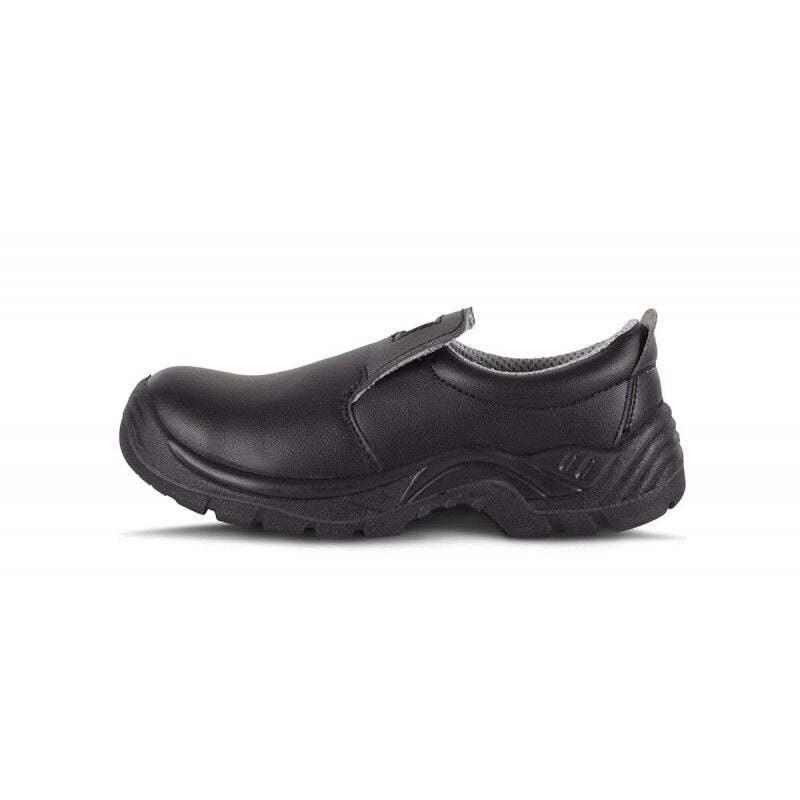 

Workteam - Zapato de protección antiestático y antideslizante especial para alimentación - S2 SRC EN ISO 20345 | Negro - 45