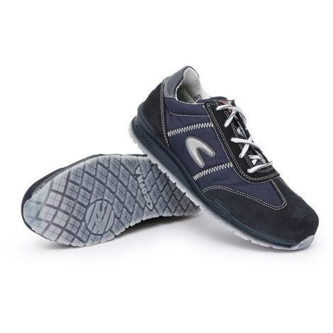 zapato seguridad cofra brusoni s1p puntera aluminio, plantilla no metalica tallas 36-47 t/calzado numero 45