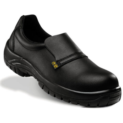 Zapato seguridad hidrofugado con puntera de composite S2+SRC+CI EN 20345 FAL IR40 LEVANTE NEGRO 46