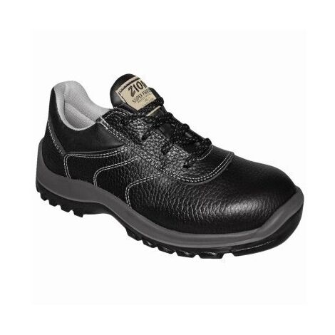 Zapato Seguridad T41 S3 Pu-Pu Puntera Plastico Metal Zion Sferro Piel Ne Panter
