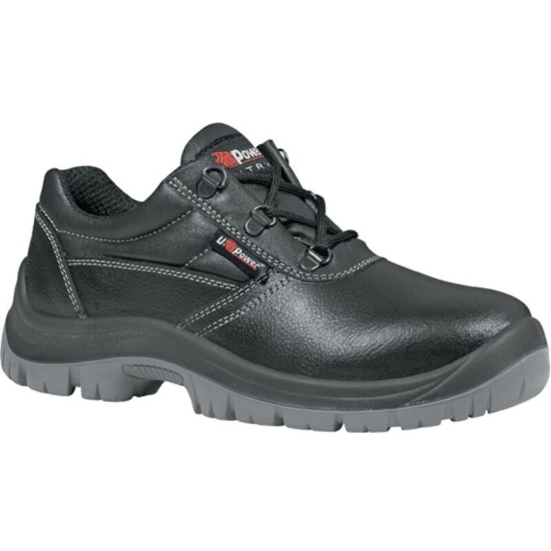 U-power - Zapato de seguridad Talla simple 40 piel negra S3 src EN20345