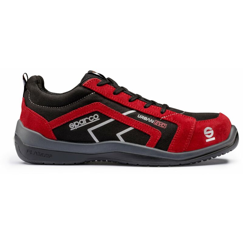 

Zapato Seg T43 S3-src Punt.compos. Urban Evo Piel Negra/roja