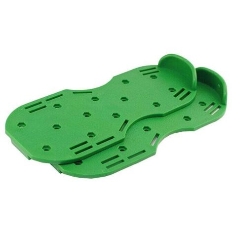 Zapatos aireadores de césped, con clavo, sandalias, aireadores de césped, para airear fácilmente áreas de césped, verde