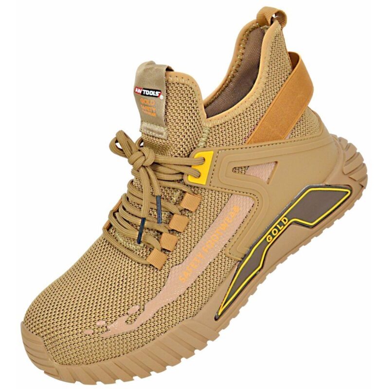 Zapatos Altos Awtools Gold Talla 42 Categor脥a Sbp