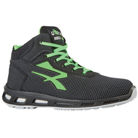 Zapatos altos U-Power Hard S3 n.41 – Putek PLUS® negro con AirToe® y suela Infinergy® antideslizante – U-Power